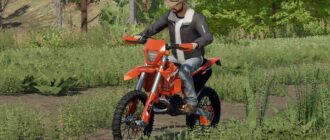 Ktm 350 Exc-F V1.0 для Farming Simulator 2022